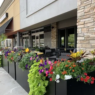 the outside of the restaurant