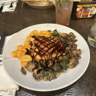 Salmon and Gnocchi
