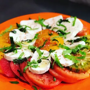Party platter caprese salad.