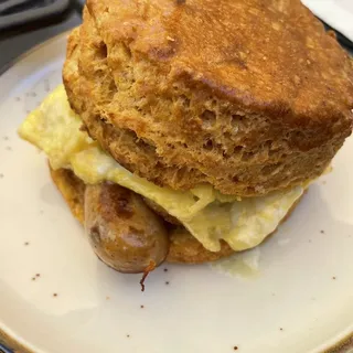 sweet potato biscuit sandwich