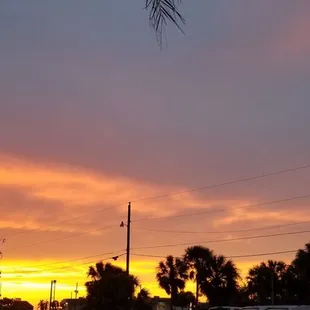 View from restaurant