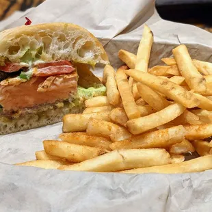 Blackened Salmon Sandwich