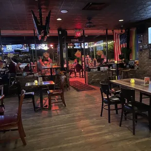 Saturday night not busy 7pm