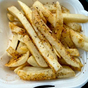 Seasoned Ollie&apos;s fries!