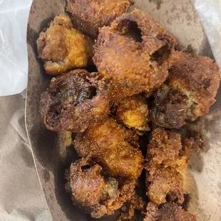 Fried mushrooms