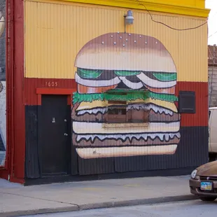 outside, burgers