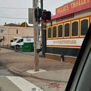 a view from a car window