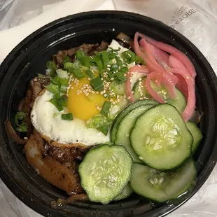 Beef Bulgogi Korean BBQ Bowl