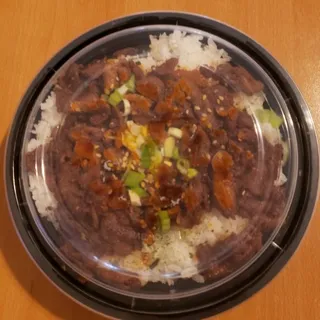 Spicy Pork Bulgogi Korean BBQ Bowl
