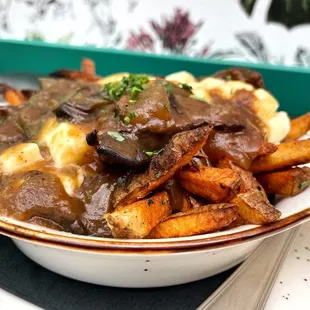 Mushroom Poutine