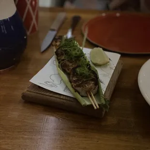 Pasilla Rubbed Scallops