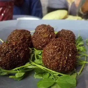 English Pea Falafel