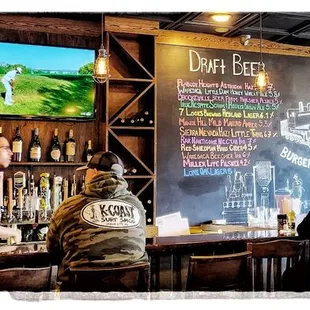 people sitting at the bar