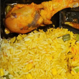 Fried rice w/chicken