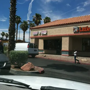 Right next to little Ceasers