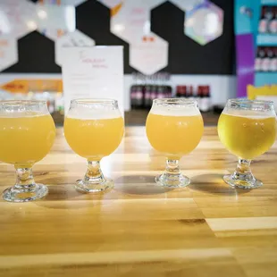 3 chalky tangy IPAs and a lager