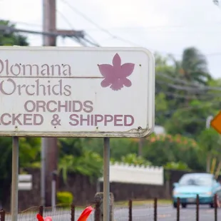 Look out for this sign near Kualoa!
