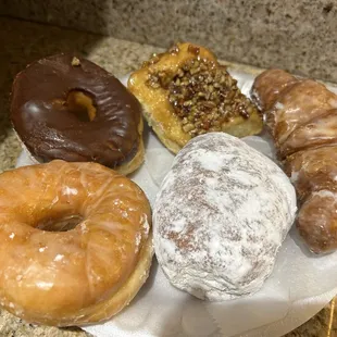 Assorted donuts