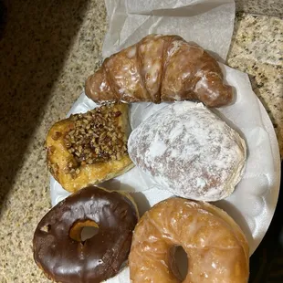 Assorted donuts
