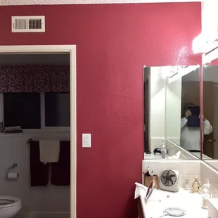 Completed work in master bath