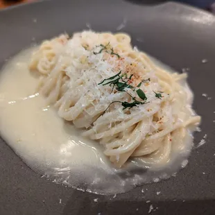 Burata Spaghetti Al Limone