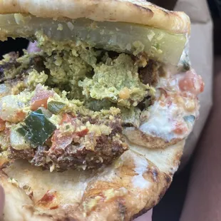 Falafel sandwich
