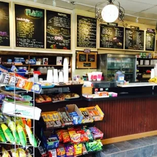 sushi and sashimi, interior