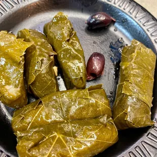 Stuffed grape leaves