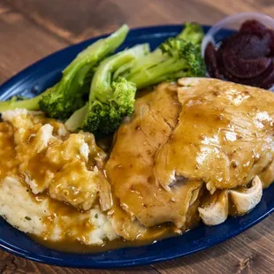 Turkey dinner