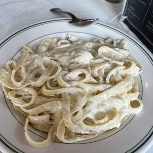 Plain Fettuccine Alfredo