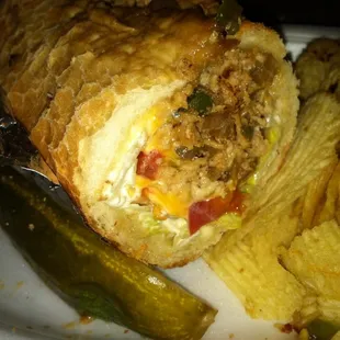 Chicken cheesesteak sub