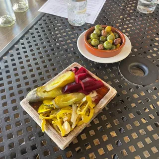 Seasonal House-Made Pickled Vegetable Plate