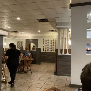 Interior dining area