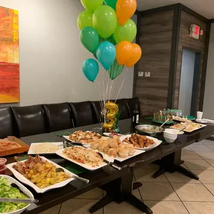 Catering for a birthday party!