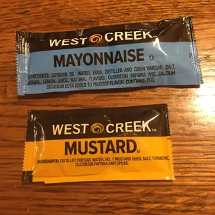 Hmmm...were they THAT much less expensive than name brands like Hellman's and Grey Poupon?