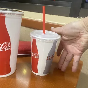 Hahaha beware this is the cup you get with your combo