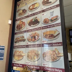 ramen and noodles, menu