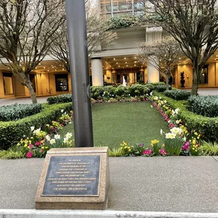 Outside view of the Olympic Bar that sits inside the Fairmont Hotel