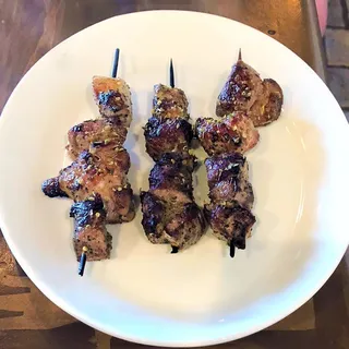 Pork Souvlakia