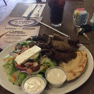 Pork Souvlaki Plate