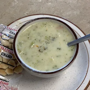 Cream of Broccoli Soup!