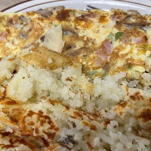 a plate of food