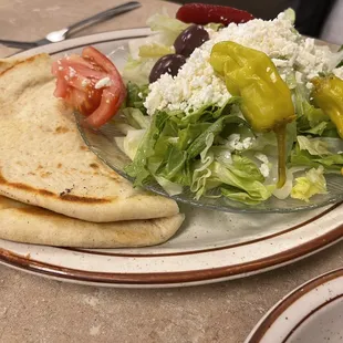 a plate of food