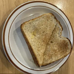Wheat toast
