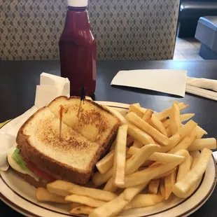 Grilled ham and cheese