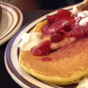 Pancakes and sasuage