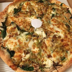 Florentine pizza (lg)