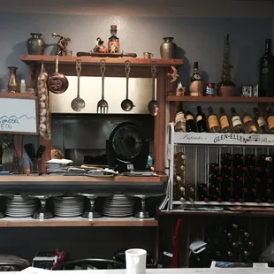 Love the traditional Cretan feel behind the bar!  It&apos;s like being in a taverna.