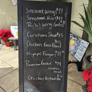 Lunch specials