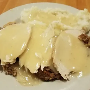 Thanksgiving in August was very good! With unlimited salad bar @ $13.99.